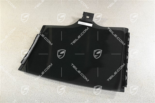 Rear door side window glass, Insulating / dark tinted privacy glass, R