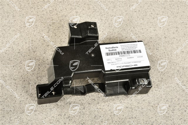 Rear bumper, lower lining reinforcement, L