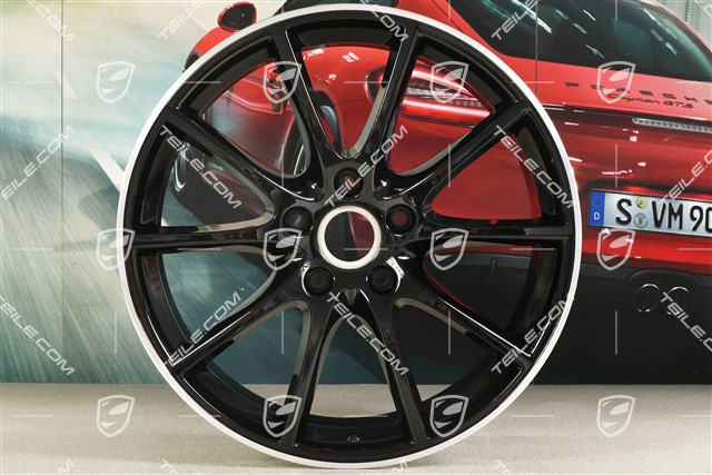 20-inch wheel rim, Cayenne Design, 9J x 20 ET50, in black