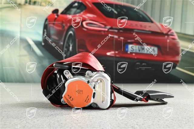 Seat belt, front, Carrera Red, L