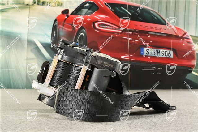 Seat belt, front, ACC+ADC, Black, R