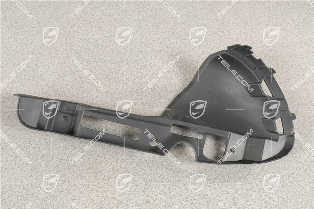 Prowadnica powietrza / 3,0L 4,2L, Diesel, czarna satyna, L