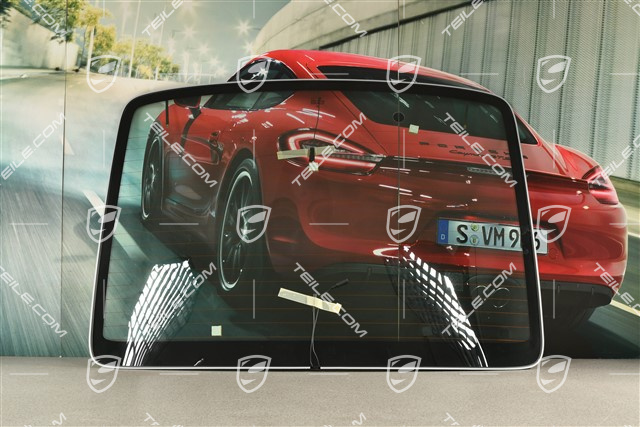 Rear window Coupé, with hole for rear window wiper