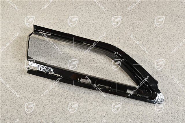 Side ventilation grille, Front bumper lower, Black, Sport Design, L