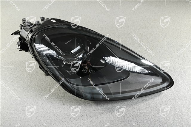 LED Headlight / Headlamp, PDLS, smoked, R
