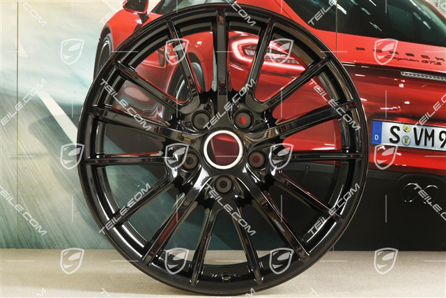 19-inch "Sport Design" wheel, 9,5J x 19 ET46, black high gloss