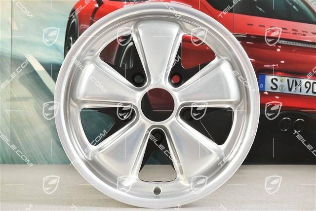 15" komplet felg (4 felgi), Fuchs, 4,5J x 15, odrestaurowany
