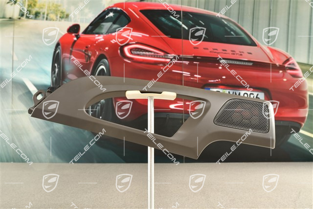 Einsatz, Griffschale, Hinten, Achatgrau, L
