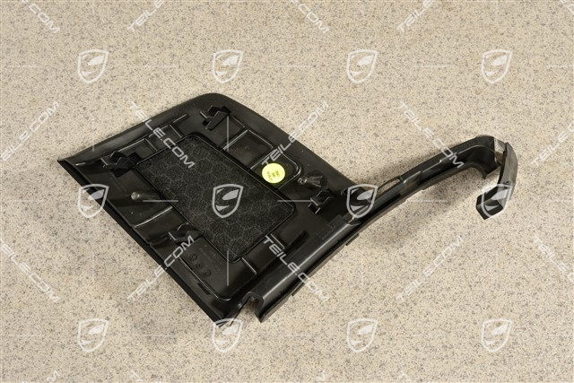 Dashboard cover trim for speaker, Black, R