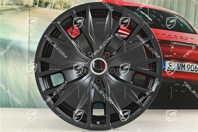 20-inch wheel rim Taycan Turbo S Aero Design, anthracite grey