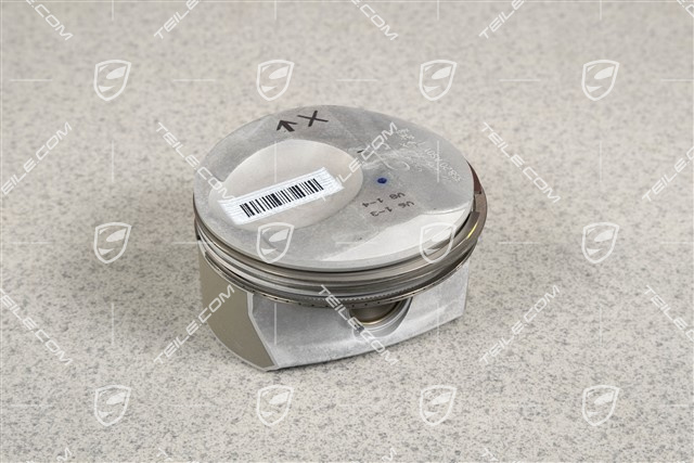 Piston complete with piston rings, snap rings / circlips, piston pin / Cyl. 1-4 554-559 G, GTS / S