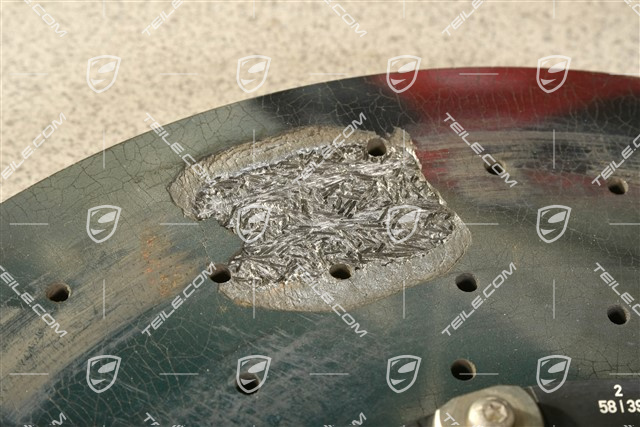 PCCB ceramik brake disc, 20-inch / 420mm, damaged, R