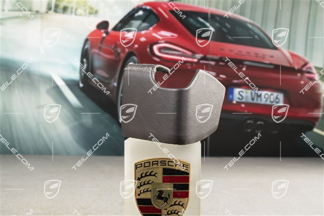 Blenda ze skóry, rączka drzwi, wewnętrzna, Cocoa, R