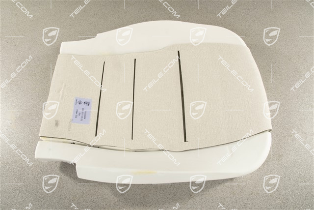 Foam part, Standard/Comfort Seats with heating