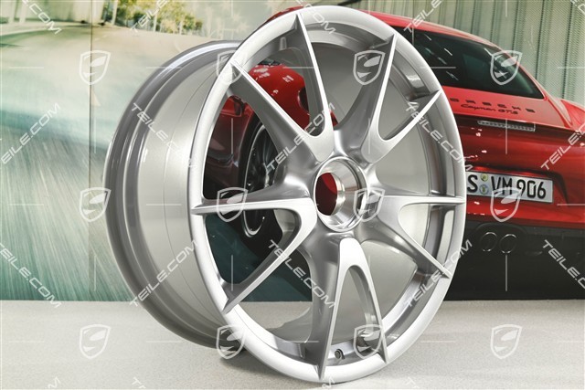 19" Rim GT3RS / GT3RS 4.0, GT-silver, 9J x 19 ET47