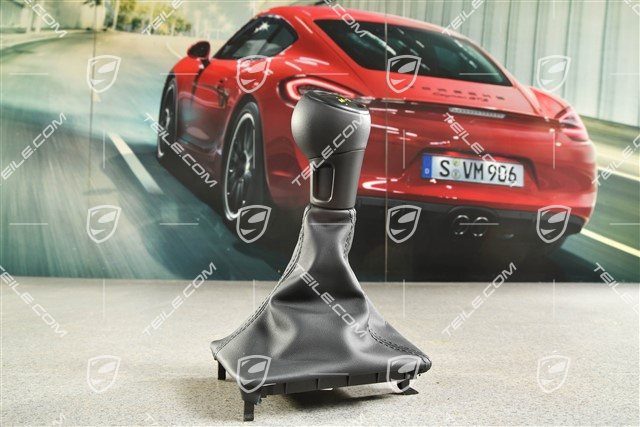 Spyder RS, Gałka zmiany biegów z mieszkiem, PDK, skóra czarna