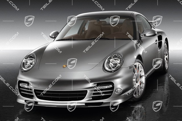 TURBO Coupe AERO KIT SATZ, Heckspoiler (inkl. Motordeckel) + 2x Spoilerlippe (vo.+hi.) + 2x Schweller (L+R)