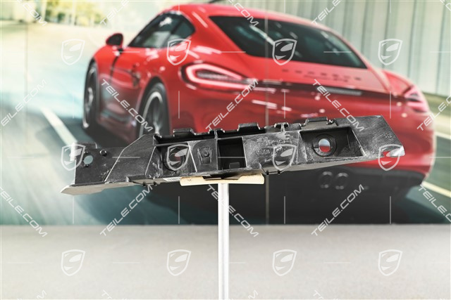 Retaining strip / guide piece, rear bumper, R