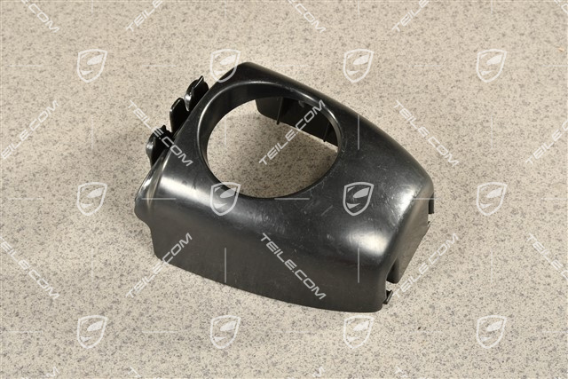 Cover trim ACC, center, Black