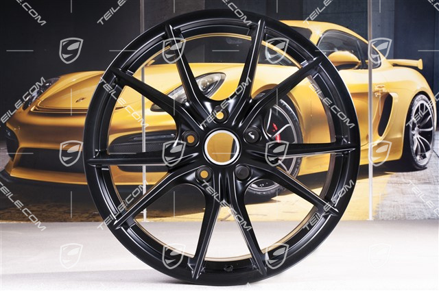 20" Felga Carrera S IV, 8J x 20 ET57, czarny mat satyna