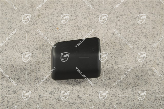 Türverkleidung Zuziehgriff, Abdeckblende, Hinten, Schwarz, L