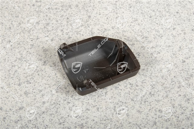 Abdeckung, Zuziehgriff, Vorne, Espresso, L
