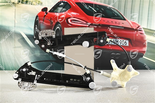 Mechanizm podnoszenia szyby, tył, L