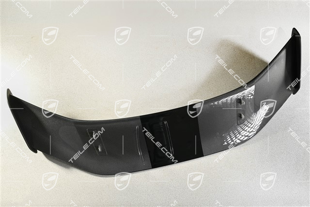 GT4RS Heckspoiler / Flügel, Carbon Hochglanz, komplett inkl. Seitenteile