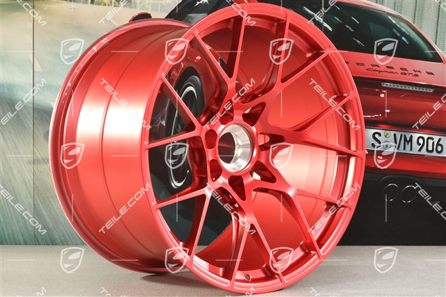 20"+21" GT3RS Felgen Satz, 10J x 20 ET45 + 13J x 21 ET31, Pyrored