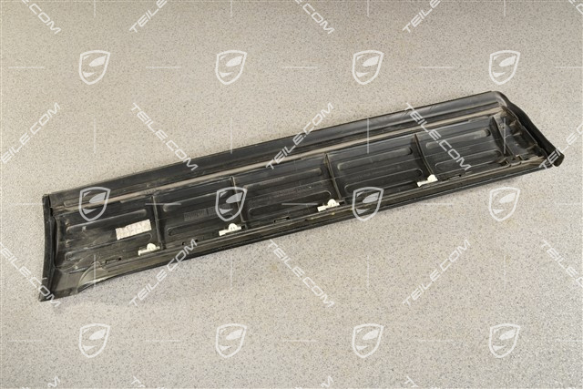 Strip, Rear door, Aluminium Package Black, (With Aerokit with sill cover), R