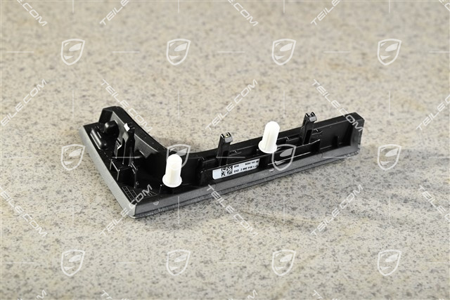 Dashboard trim / moulding, high gloss black, Driver's side inner