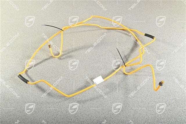 Pressure line, Air suspension, rear, yellow, R