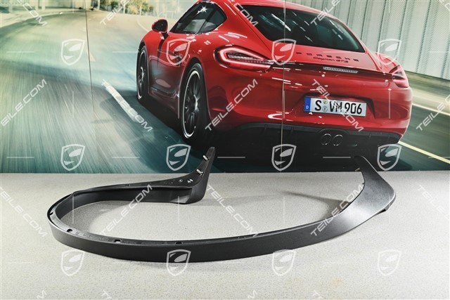 Front chin spoiler with mounting hardware