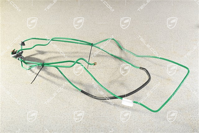 Pressure line, Air suspension, Front, Green, R