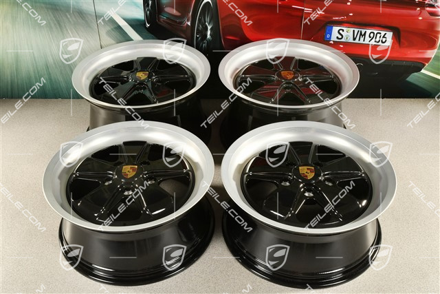 18" Felgensatz FUCHS, 8J x 18 ET52 + 10J x 18 ET65