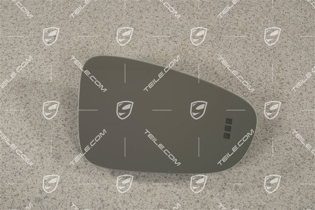 Spiegelglas, Konvex, Spurwechselassistent, LL/R
