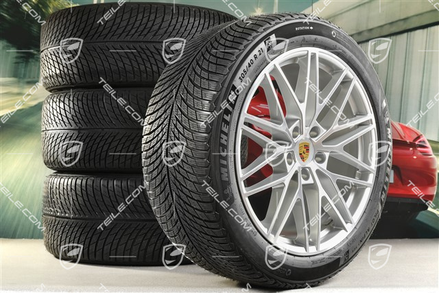 21-inch RS Spyder Design winter wheel set, rims 9,5J x 21 ET46 + 11,0J x 21 ET58 + Michelin winter tyres 285/45 R21 + 305/40 R21, with TPMS