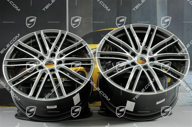 21" Komplet felg Turbo IV, 9,5J x 21 ET71 + 11,5J x 21 ET69