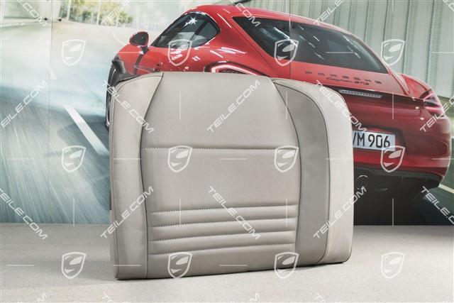 Notsitzrückenlehne, Leder, graffitigrau, Coupe, R