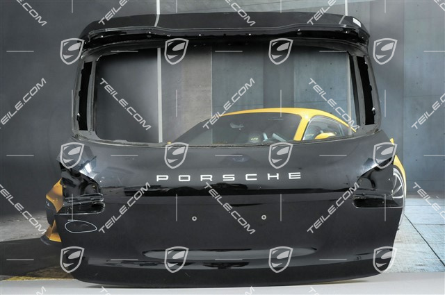 Rear lid, damaged Rear lid, damaged