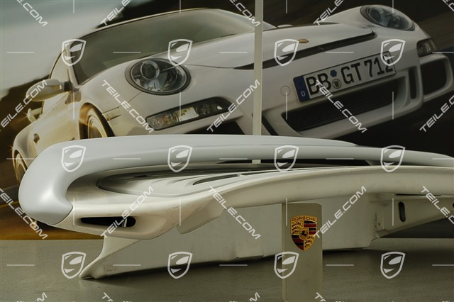 Turbo S rear spoiler, incl. rear bonnet (engine lid), without grilles