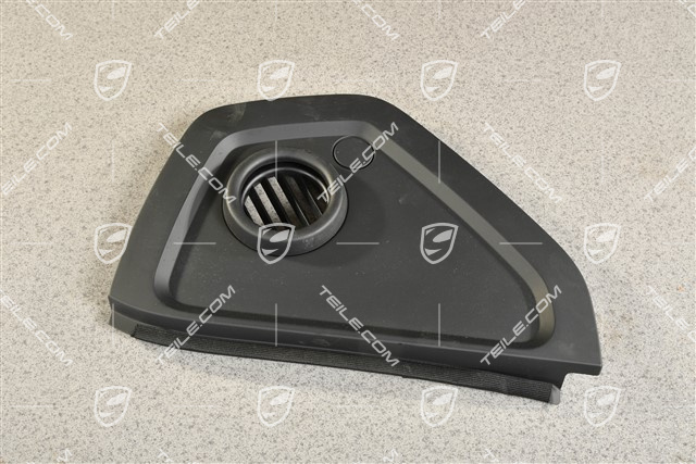 Blende, Schalttafelverkleidung, Schwarz, L