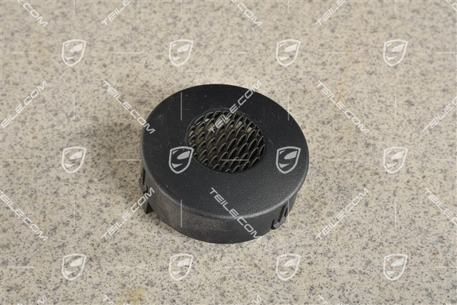 Dashboard side vent, cover / trim / rosette, Metropole Blue
