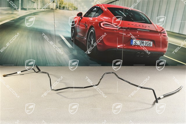 Rücklaufleitung mitte, C2/C2S/C4/C4S/Targa/Targa S