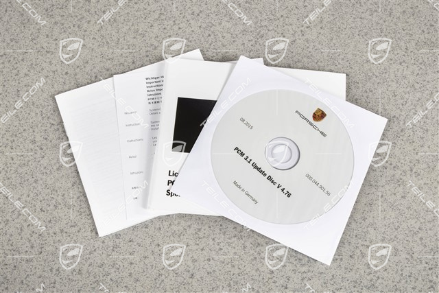 Navigation software update, Europe PCM 3.1 REAL TIME TRAFFIC