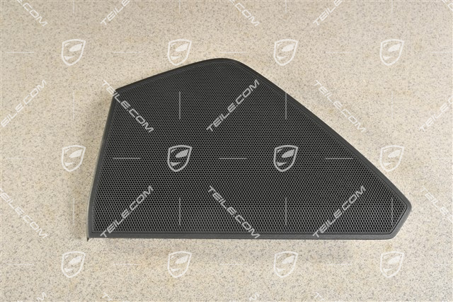Lautsprecherblende für Türverkleidung Hinten, Schwarz, R