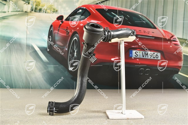 S / GTS / TURBO, Control line / Hose with Shut-off Valve, L