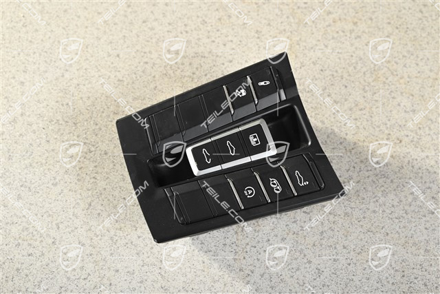 Control panel / switchboard centre console, sliding roof, Coupe