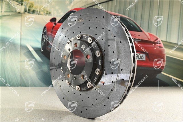 PCCB ceramik brake disc, 20-inch / 420mm, damged, L