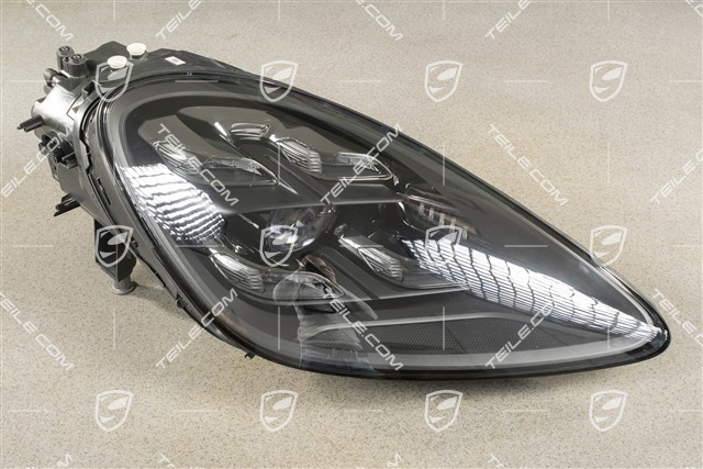 LED Matrix headlamp, darkened, incl. PDLS Plus, R
